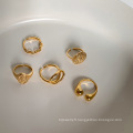 Shangjie OEM Anillos Anneaux de mode vintage anneaux de camée tendance